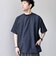 SHIPS any:〈撥水/軽量/ストレッチ〉SOLOTEX(R)  シアサッカー スピンドル Tシャツ ◇