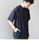 SHIPS any:〈撥水/軽量/ストレッチ〉SOLOTEX(R)  シアサッカー スピンドル Tシャツ ◇