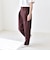 【美シルエット/ウエストゴム】quaranciel:〈通気性/遮熱/吸水速乾〉イージー テーパード パンツ