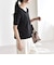 quaranciel:〈接触冷感/汗染み防止加工/洗濯機可能〉ベーシック コンパクト TEE