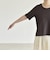 quaranciel:〈接触冷感/汗染み防止加工/洗濯機可能〉ベーシック コンパクト TEE