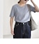 quaranciel:〈接触冷感/汗染み防止加工/洗濯機可能〉ベーシック コンパクト TEE