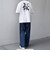 【SHIPS any別注】NYBG: ボタニカル プリント リラックス Tシャツ◇