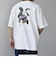 【SHIPS any別注】NYBG: ボタニカル プリント リラックス Tシャツ◇