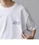 【SHIPS any別注】NYBG: ボタニカル プリント リラックス Tシャツ◇