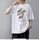 【SHIPS any別注】NYBG: ボタニカル プリント リラックス Tシャツ◇