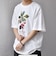 【SHIPS any別注】NYBG: ボタニカル プリント リラックス Tシャツ◇
