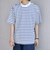 SHIPS any:〈洗濯機可能〉デザイン リブ ベーシック ボーダー Tシャツ◇