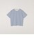 SHIPS any:〈洗濯機可能〉デザイン リブ ベーシック ボーダー Tシャツ◇