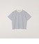 SHIPS any:〈洗濯機可能〉デザイン リブ ベーシック ボーダー Tシャツ◇