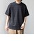 SHIPS any:〈洗濯機可能〉デザイン リブ ベーシック ボーダー Tシャツ◇