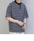 SHIPS any:〈洗濯機可能〉デザイン リブ ベーシック ボーダー Tシャツ◇
