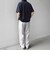 SHIPS any:〈洗濯機可能〉デザイン リブ ベーシック ボーダー Tシャツ◇