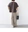 【WEB限定】〈汗染み防止/手洗い可能〉クロシェ レース ドッキング ショート スリーブ TEE