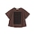 【WEB限定】〈汗染み防止/手洗い可能〉クロシェ レース ドッキング ショート スリーブ TEE