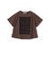 【WEB限定】〈汗染み防止/手洗い可能〉クロシェ レース ドッキング ショート スリーブ TEE
