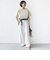 【WEB限定】〈汗染み防止/手洗い可能〉クロシェ レース ドッキング ショート スリーブ TEE