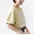 【WEB限定】〈汗染み防止/手洗い可能〉クロシェ レース ドッキング ショート スリーブ TEE