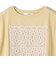 【WEB限定】〈汗染み防止/手洗い可能〉クロシェ レース ドッキング ショート スリーブ TEE