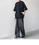 SHIPS any:〈通気性/遮熱/吸水速乾〉CALCULO(R) サマー トロピカル スピンドル ポケット シャツ(セットアップ対応)26SS◇