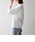 〈抗菌防臭/洗濯機可能〉USAコットン 配色 ステッチ ワイド TEE