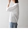 〈抗菌防臭/洗濯機可能〉USAコットン 配色 ステッチ ワイド TEE