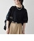〈抗菌防臭/洗濯機可能〉USAコットン 配色 ステッチ ワイド TEE