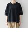 〈抗菌防臭/洗濯機可能〉USAコットン 配色 ステッチ ワイド TEE
