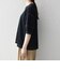 〈抗菌防臭/洗濯機可能〉USAコットン 配色 ステッチ ワイド TEE