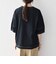 〈抗菌防臭/洗濯機可能〉USAコットン 配色 ステッチ ワイド TEE