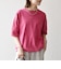 〈抗菌防臭/洗濯機可能〉USAコットン 配色 ステッチ ワイド TEE