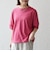 〈抗菌防臭/洗濯機可能〉USAコットン 配色 ステッチ ワイド TEE