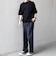 SHIPS any:〈接触冷感/ストレッチ〉360° THE CIRCLE STRETCH リネン ミックス スピンドル Tシャツ(セットアップ対応)◇