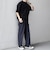 SHIPS any:〈接触冷感/ストレッチ〉360° THE CIRCLE STRETCH リネン ミックス スピンドル Tシャツ(セットアップ対応)◇