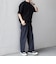 SHIPS any:〈接触冷感/ストレッチ〉360° THE CIRCLE STRETCH リネン ミックス スピンドル Tシャツ(セットアップ対応)◇