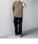 SHIPS any:〈接触冷感/ストレッチ〉360° THE CIRCLE STRETCH リネン ミックス スピンドル Tシャツ(セットアップ対応)◇