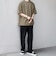 SHIPS any:〈接触冷感/ストレッチ〉360° THE CIRCLE STRETCH リネン ミックス スピンドル Tシャツ(セットアップ対応)◇