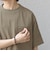 SHIPS any:〈接触冷感/ストレッチ〉360° THE CIRCLE STRETCH リネン ミックス スピンドル Tシャツ(セットアップ対応)◇