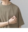 SHIPS any:〈接触冷感/ストレッチ〉360° THE CIRCLE STRETCH リネン ミックス スピンドル Tシャツ(セットアップ対応)◇