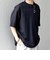 SHIPS any:〈接触冷感/ストレッチ〉360° THE CIRCLE STRETCH リネン ミックス スピンドル Tシャツ(セットアップ対応)◇