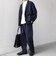 SHIPS any:〈接触冷感/ストレッチ〉360° THE CIRCLE STRETCH リネン ミックス リラックス ジャケット(セットアップ対応)◇