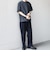 SHIPS any: SOLOTEX(R) バックピケ スロープネック ジャケット Tシャツ 26SS◇
