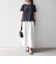 〈多機能/洗濯機可能〉マルチファンクション ドッキング ヘム コンパクト TEE
