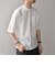 SHIPS any: SOLOTEX(R) バックピケ リラックス ポケット付き ショートリーブ Tシャツ 26SS◇