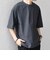 SHIPS any: SOLOTEX(R) バックピケ リラックス ポケット付き ショートリーブ Tシャツ 26SS◇