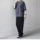 SHIPS any: SOLOTEX(R) バックピケ リラックス ポケット付き ショートリーブ Tシャツ 26SS◇