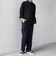 SHIPS any:〈接触冷感/ストレッチ〉360° THE CIRCLE STRETCH リネン ミックス 7分袖 レギュラー シャツ(セットアップ対応)◇