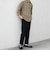 SHIPS any:〈接触冷感/ストレッチ〉360° THE CIRCLE STRETCH リネン ミックス 7分袖 レギュラー シャツ(セットアップ対応)◇