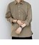 SHIPS any:〈接触冷感/ストレッチ〉360° THE CIRCLE STRETCH リネン ミックス 7分袖 レギュラー シャツ(セットアップ対応)◇