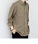 SHIPS any:〈接触冷感/ストレッチ〉360° THE CIRCLE STRETCH リネン ミックス 7分袖 レギュラー シャツ(セットアップ対応)◇